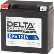 Аккумулятор мотоциклетный «Delta» EPS 1214, YTX14-BS, YTX14H-BS, 14 А/ч