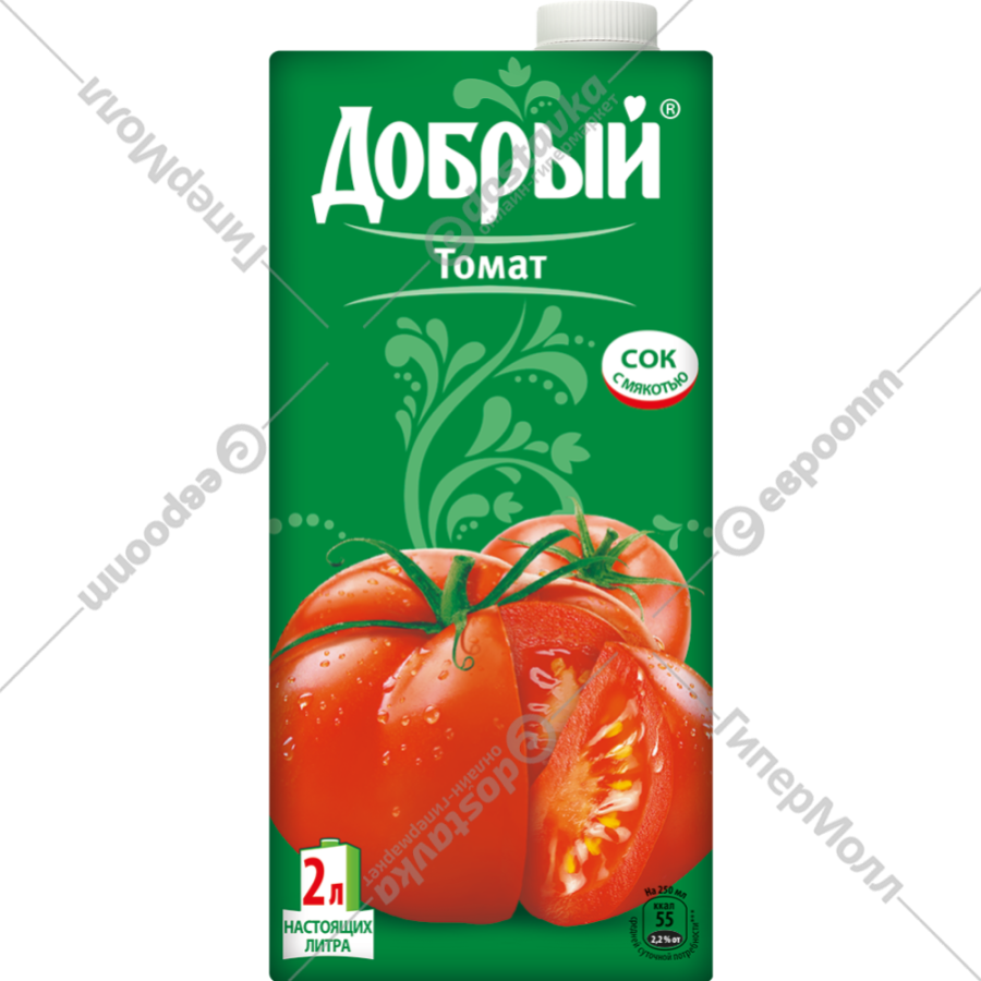 Купить Сок Добрый 2 Литра