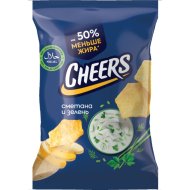 Чипсы«CHEERS»(со вк.сметана/зелень)130г