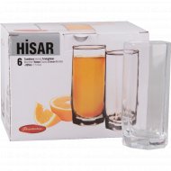 Набор стаканов «Pasabahce» Hisar 6 шт, 225 мл