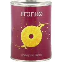 

Ананасы "FRANKO" (кольца/ в сиропе) 565г