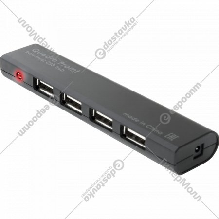 USB-хаб «Defender» Quadro Promt USB 2.0, 4 порта