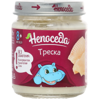 

Пюре "НЕПОСЕДА" (треска с 8 мес) 95г