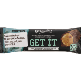 Па­лоч­ки про­те­и­но­вые «Greenadini» Get it, мятные, 40 г