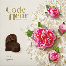 Набор конфет «Комму­нар­ка» Code de fleur пион, 250 г