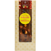 

Шоколад мол. (35 %,фундук и клюква)100г
