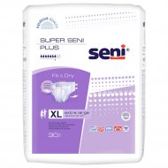 Подгузники для взрослых «Seni» Super Seni Plus, размер extra large, 130-170 см, 30 шт.