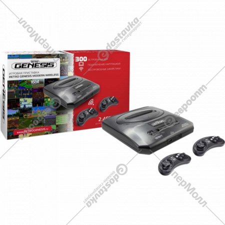 Игровая приставка «Retro Genesis» Sega Modern, 300 игр