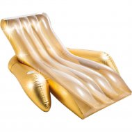 Надувной матрас для плавания «Intex» Shimmering Gold Lounge, 56803