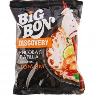 Лапша рисовая «Big Bon» Discovery по-тайски с соусом Том Ям, 65 г