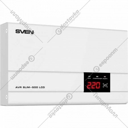 Стабилизатор «Sven» AVR SLIM-500 LCD