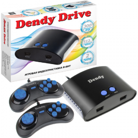 Иг­ро­вая при­став­ка «Dendy» Drive, 300 игр