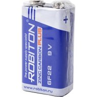 Батарейка Robiton солевая, 6F22, БЛ13124, 1 шт