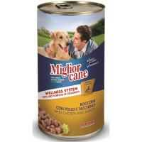 

Корм д/собак"MIGLIOR CANE"(кур/инд)1250г