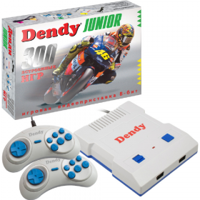 Иг­ро­вая при­став­ка «Dendy» Junior, 300 игр