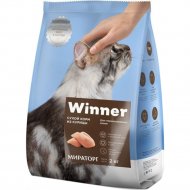 Корм для стерилизованных кошек «Winner», курица, 2 кг