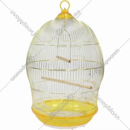Клетка для птиц «Dayang» 370G, золотой, 48.5х76 см
