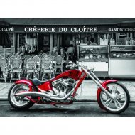 Картина по номерам «Picasso» Красный мотоцикл, PC4050306