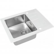 Кухонная мойка «Zorg Sanitary» GS 6250 white