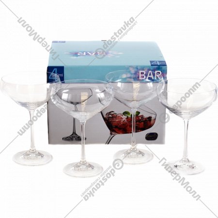Набор бокалов для мартини «Crystalex» BAR, 40750/340, 4 шт