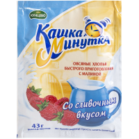 

Хлопья овсяные "КАШКА-МИНУТКА"(мал,сл)43