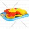 Набор детской посуды «Настенька» с подносом, на 2 персоны.