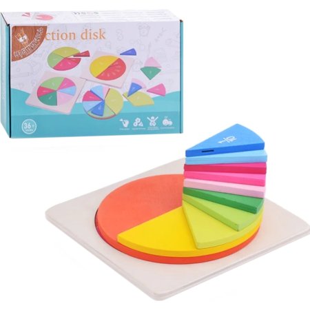 Развивающая игрушка Toys Геометрические фигуры: дроби, SL9341