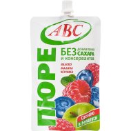 Пюре«АВС»(яблоч-малин-черн,дой.пак)200г