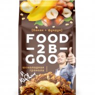 Гранола «Foodtobegood» банан-фундук, 300 г