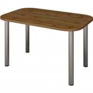 Обеденный стол «Senira» Р-001-01, дуб вотан/хром