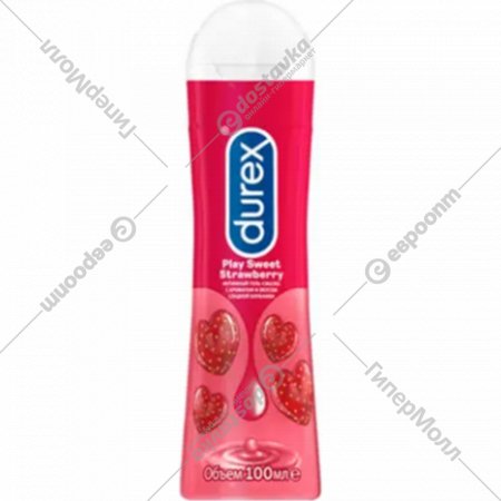 Гель - смазка интимная «Durex» Play Sweet Strawberry, 100 мл