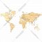 Настенный декор «Woodary» Карта мира, 3142, L, 60х105 см