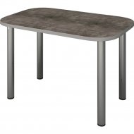 Обеденный стол «Senira» Р-001, бетон/хром