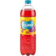 Напиток безалкогольный негазированный «Aura» со вкусом винограда и манго, 1 л