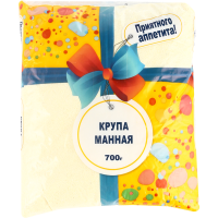 

Манка фас. 0,7 кг, РБ, (20), пак.