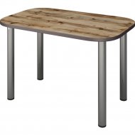 Обеденный стол «Senira» Р-001-01, дуб сандал/хром