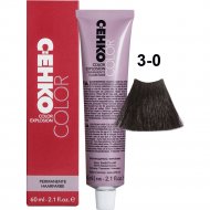 Крем-краска для волос «C:EHKO» Сolor Explosion, тон 3/0, 60 мл