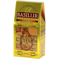 

Чай "Basilur" черный карт. Gold 100 г