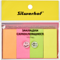 

Закладки"SILWERHOF"(682006,4цв,50л)