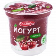 Йогурт «Моя Славита» вишня, 2%, 140 г