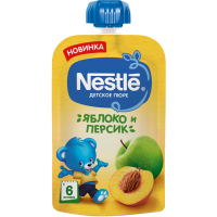 

Пюре"NESTLE"(ябл/персик, пауч) 90г