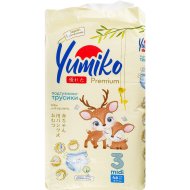 Под­гуз­ни­ки-тру­си­ки дет­ские «Yumiko» размер 3, 6-11 кг, 46 шт