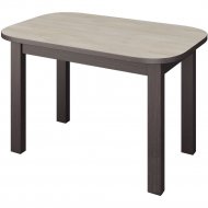 Обеденный стол «Senira» Р-02.06-01, дуб выбеленный/венге