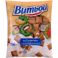 

Подушечки"Витьба"с молочн начинкой,150г