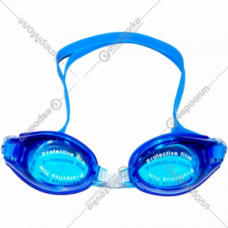 Очки для плавания, D-610, синие