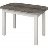 Обеденный стол «Senira» Р-02.06, бетон/белый