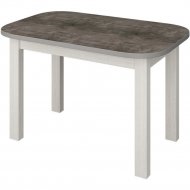 Обеденный стол «Senira» Р-02.06-02, бетон/белый