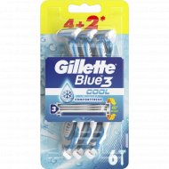 Бритвы одноразовые «Gillette» Blue 3 Cool, 6 шт