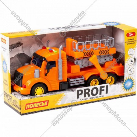 Игрушечный автомобиль «Polesie» Профи, 89779, оранжевый
