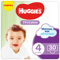 

Подг/трус.дет"HUGGIES"(Jumbo 9-14кг)30шт